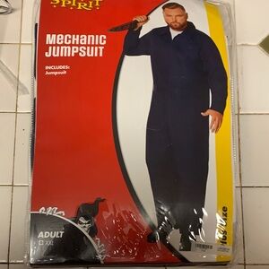 Spirit Navy Mechanic Jumpsuit Costume